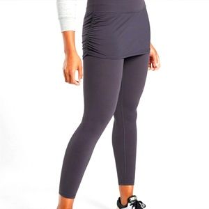 Athleta Elation 2-in-1 legging in Shale Size S